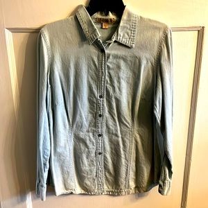 Nine West chambray top
